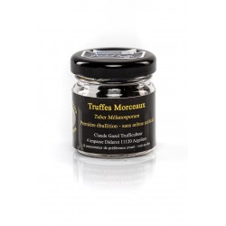 Truffes morceaux Tuber melanosporum 12,5g